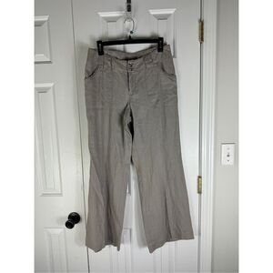 INC International Concepts Womens Linen Pants Size 6